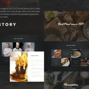 Restory – Restaurant & Cafe Joomla Template