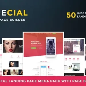 Special – Landing Page HTML Pack | Landing Page Templates