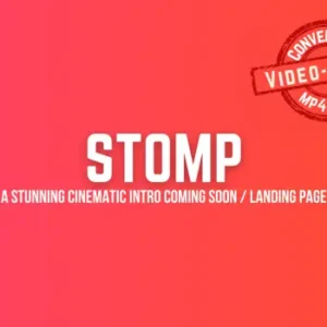 Stomp – Cinematic Intro + Coming Soon Template | Landing Page Templates