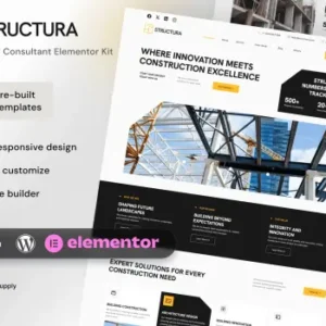 Structura – Construction Consultant Elementor Template Kit