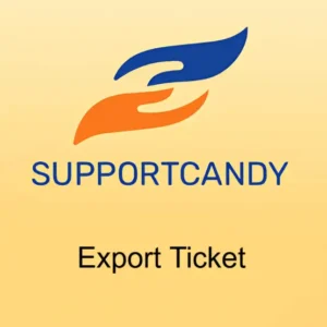SupportCandy Export Ticket Addon