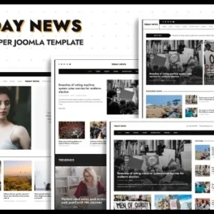 Today News – Newspaper & Magazine Joomla Template
