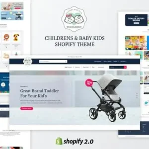 Toddlerry – Childrens & Baby Kids Shopify Theme