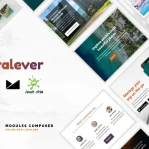 Tralever – Book & Travel Responsive Email | Email Templates
