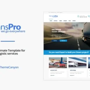 TransPro – Transport & Trucking Logistics Joomla Theme