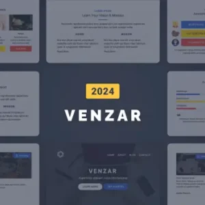 Venzar Responsive Email Template 2024