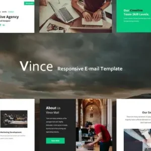 Vince Mail – Responsive E-mail Template