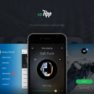 VSApp – Ultimate App Landing Page