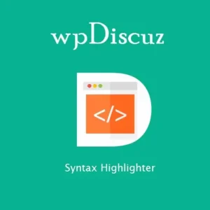 wpDiscuz Syntax Highlighter Addon