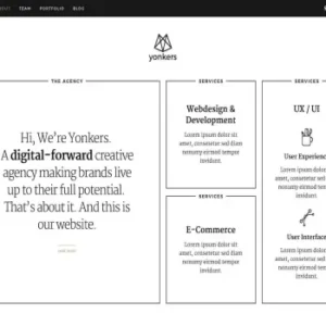 Yonkers- Joomla Theme