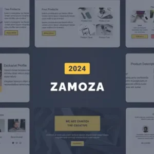 Zamoza Multipurpose Email Template 2024