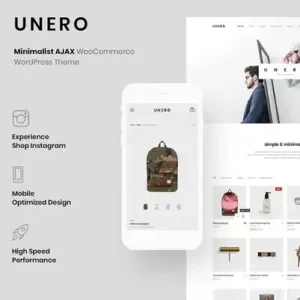 Unero Theme- Minimalist AJAX WooCommerce WordPress Theme