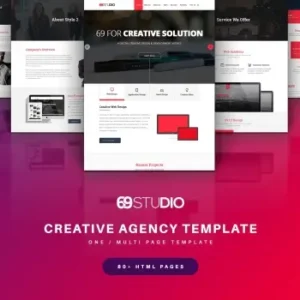 69Studio Creative Agency HTML5 Template