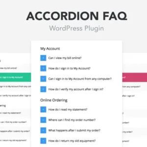 Accordion FAQ WordPress Plugin