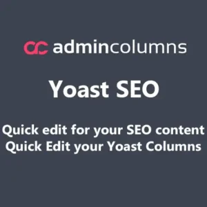 Admin Columns Pro – Yoast SEO
