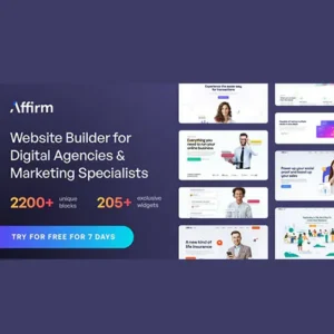 Affirm Theme – Marketing & Digital Agency WordPress Theme