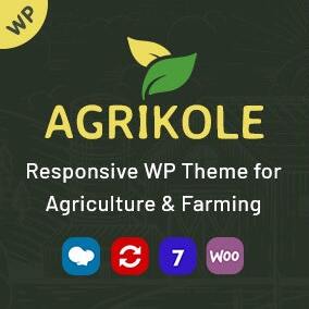 Agrikole Theme | Responsive WordPress Theme for Agriculture & Farming