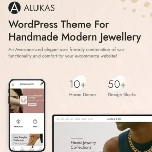 Alukas Theme – Modern Jewelry Store WordPress Theme