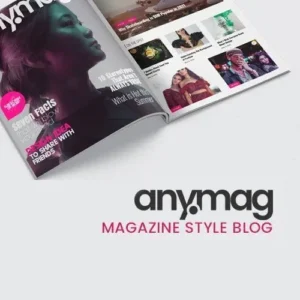 Anymag Theme – Magazine Style WordPress Blog