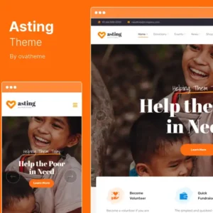 Asting – Charity & Donation WordPress Theme