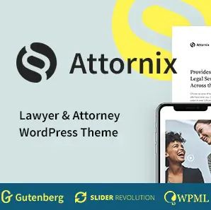 Attornix Theme – Attorney & Lawyer WordPress