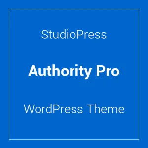 Authority Pro Theme – StudioPress Theme