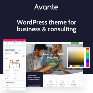 Avante Theme | Business Consulting WordPress
