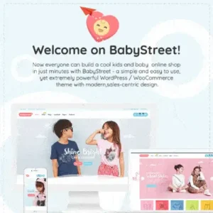 BabyStreet Theme – WooCommerce Theme for Kids Toys and Clothes Shops