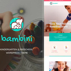 Bambini Theme – Pre-School and Kindergarten Theme