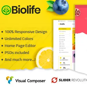 Biolife Theme – Organic Food WordPress Theme