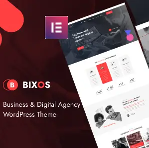 Bixos – Business & Digital Agency WordPress Theme