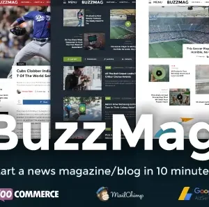 BuzzMag Theme – Viral News WordPress Magazine/Blog Theme