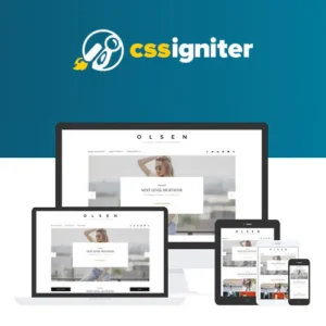 CSS Igniter Olsen Pro WordPress Blogging Theme