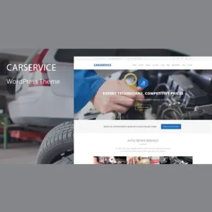 Car Service Theme – Auto Mechanic & Car Repair WordPress Theme