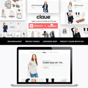 Claue Theme – Clean, Minimal Elementor WooCommerce Theme