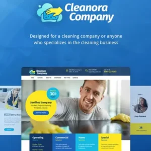 Cleanora – Cleaning Services WordPress Theme