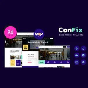 ConFix Theme – Expo & Events WordPress Theme