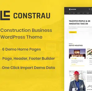 Constrau Theme – Construction Business WordPress Theme