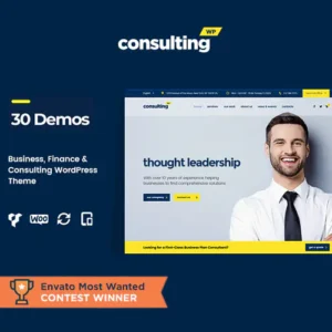 Consulting Theme – Business, Finance WordPress Theme
