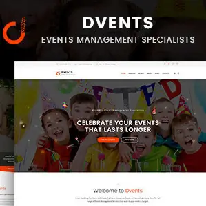 Dvents Theme – Events Management Companies and Agencies WordPress Theme