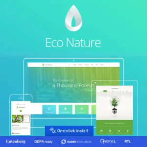 Eco Nature Theme – Environment & Ecology WordPress Theme