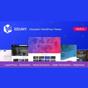 Edumy Theme – LMS Online Education Course WordPress Theme
