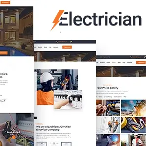 Electrician Theme – Electricity Services WordPress Theme