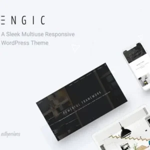 Engic Theme – A Sleek Multiuse Responsive WordPress Theme