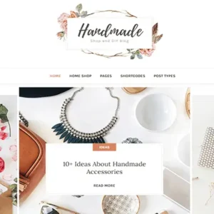 Handmade Shop Theme – Handicraft Blog & Store Creative WordPress Theme