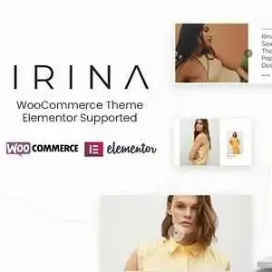 IRINA Theme – Elementor WooCommerce Theme
