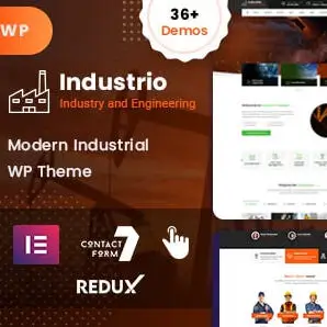 Industrial Theme – Industry & Factory WordPress | Industrio - Industrial WordPress