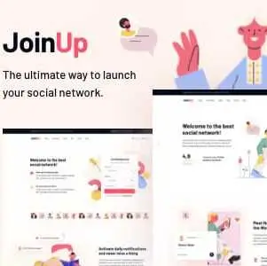 Join Up Theme- BuddyPress Community Theme