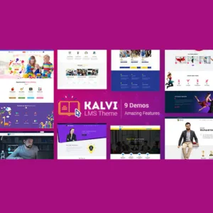 Kalvi Theme – LMS Education WordPress Theme