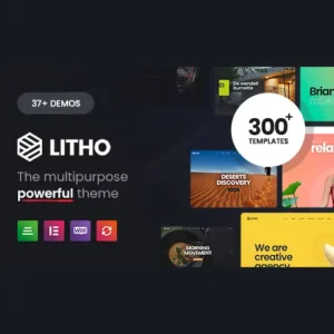 Litho Theme – Multipurpose Elementor WordPress Theme